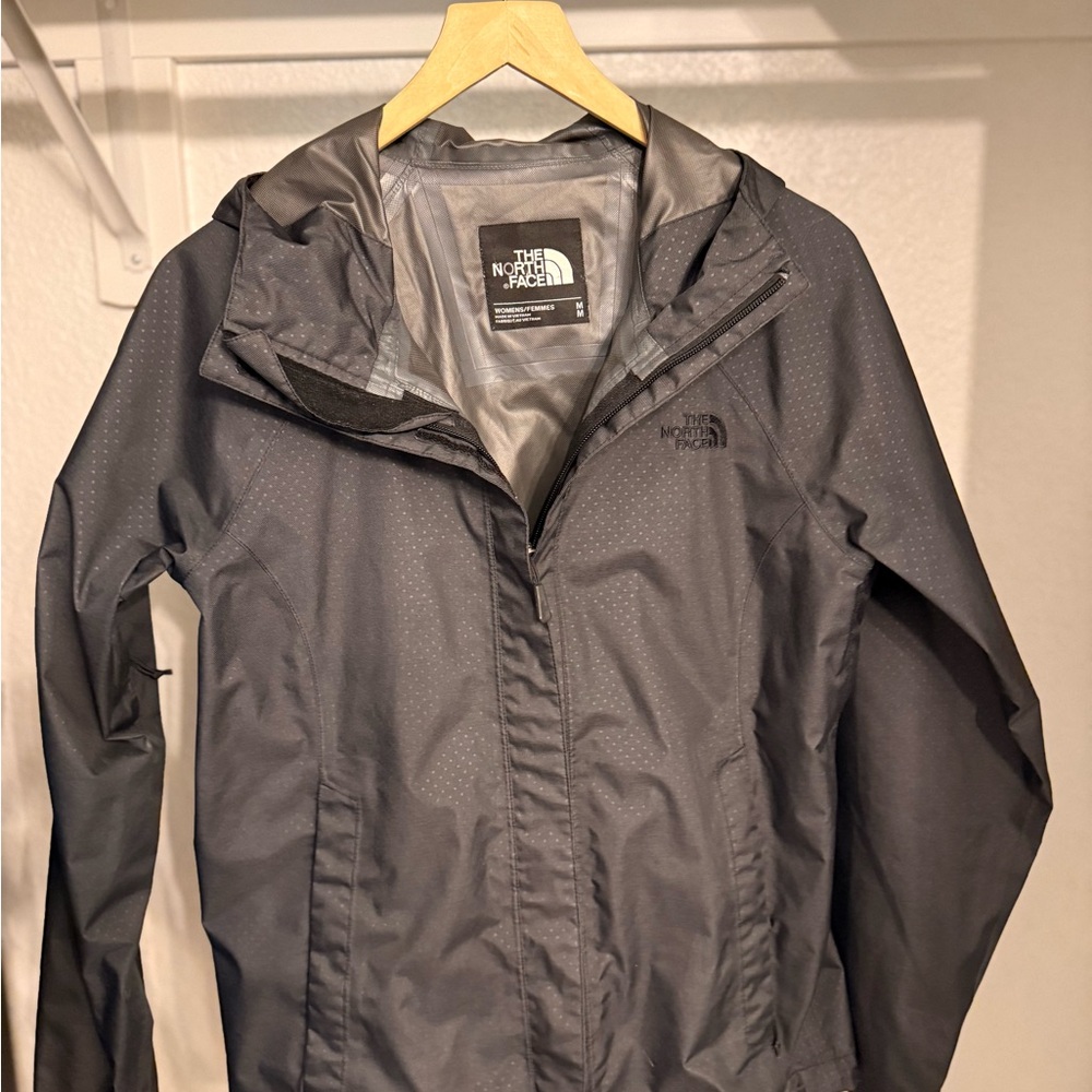The North Face Black Ski & Snow Jacket Weather-Resistant Hooded
